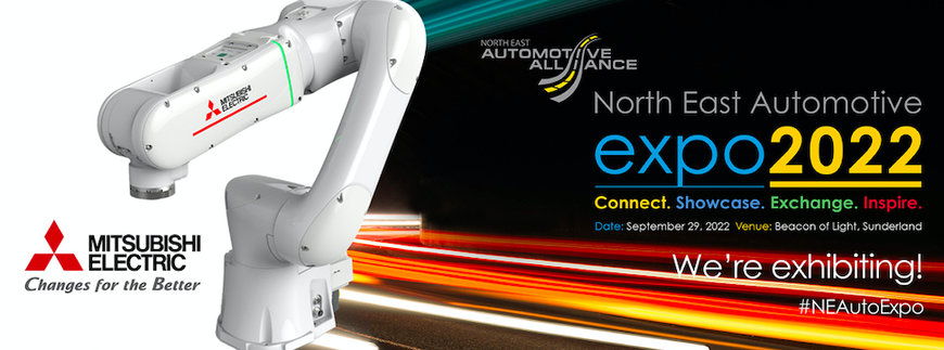 Mitsubishi Electric’s support for the automotive industry highlighted at the North East Automotive Expo